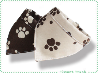 バンダナ　肉球